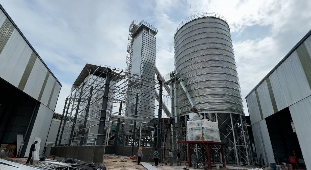 乾县粮食烘干塔智能化改造